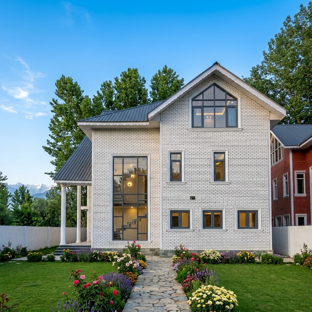Alabaster Manor White Villa